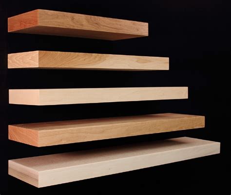 unfinished shelving boards